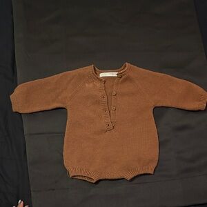 Zara Brown Kids Bodysuit